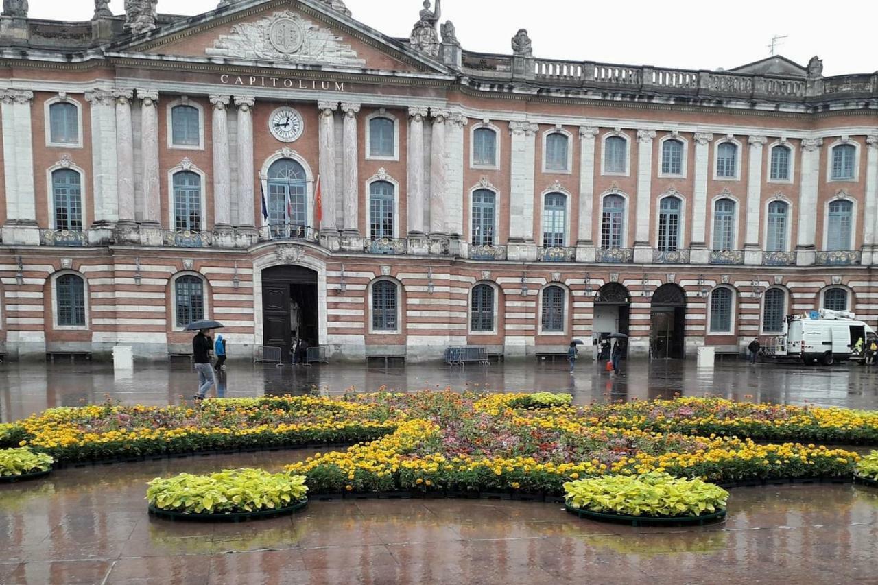 :) Grand Studio Lumineux A Toulouse Et Parking 外观 照片