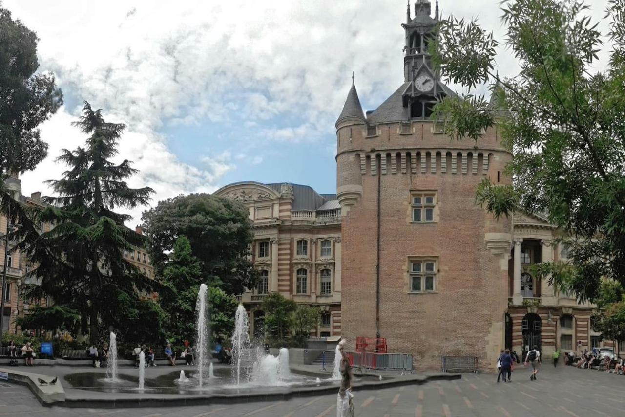 :) Grand Studio Lumineux A Toulouse Et Parking 外观 照片